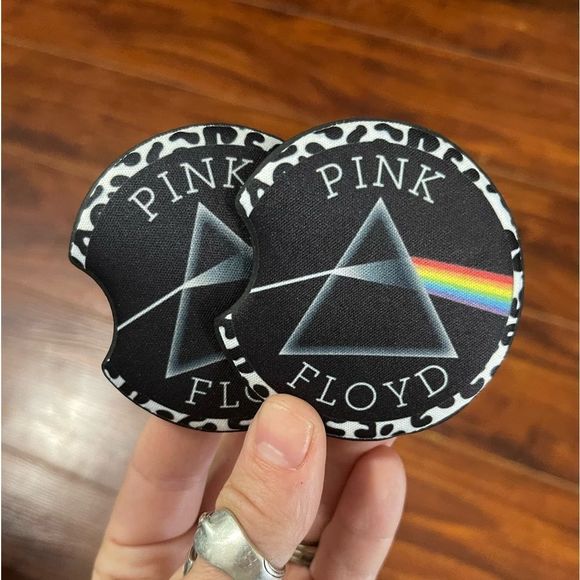 Pink Floyd Car Coaster Set | Coaster Set - Picture 1 of 8